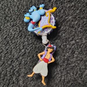 Aladdin Retractable Badge Reel Cute Badge Holder Id Work Badge Nurse Teacher